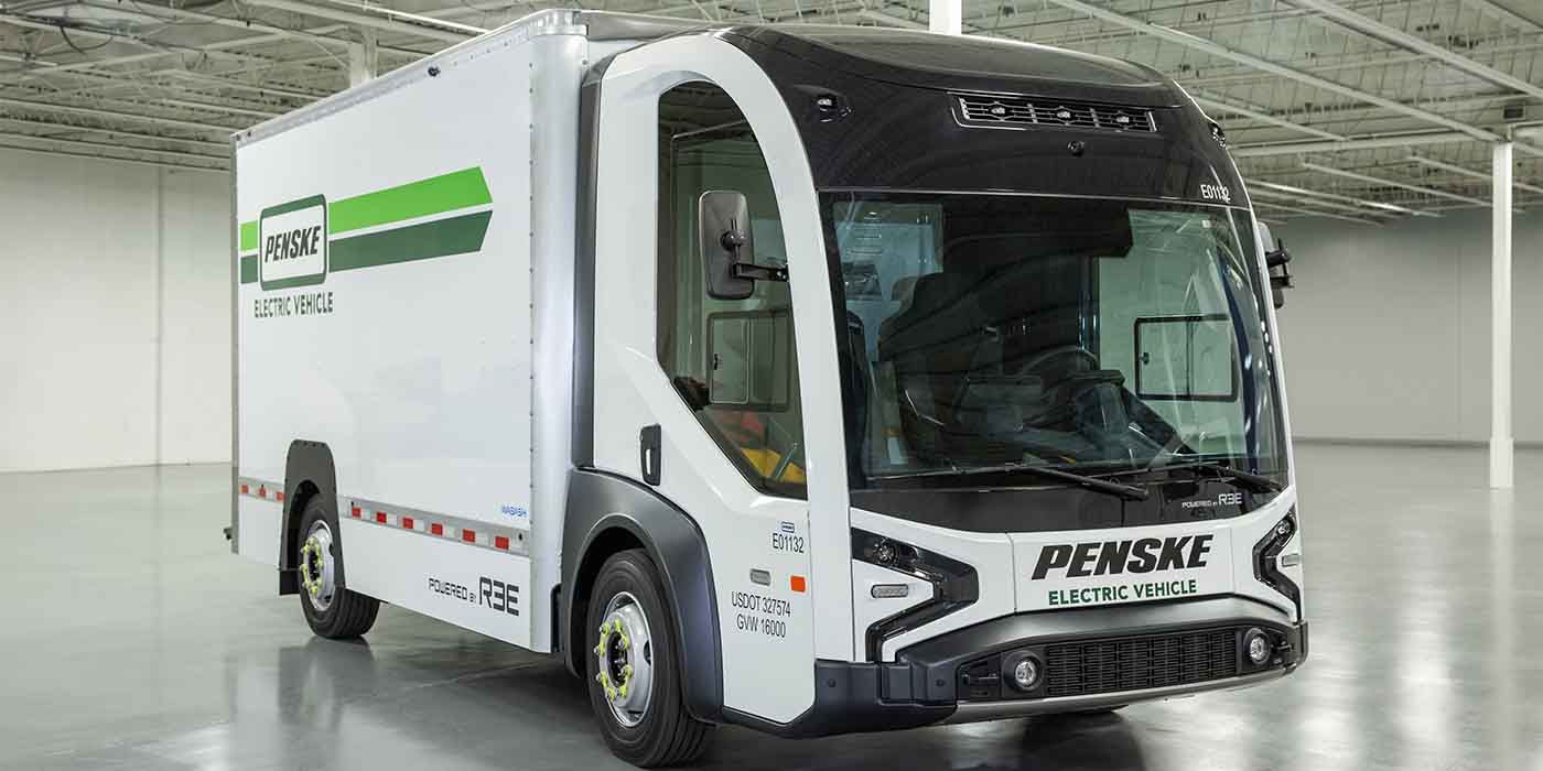 Penske to demo and sell custom electric trucks 'Powered by REE'