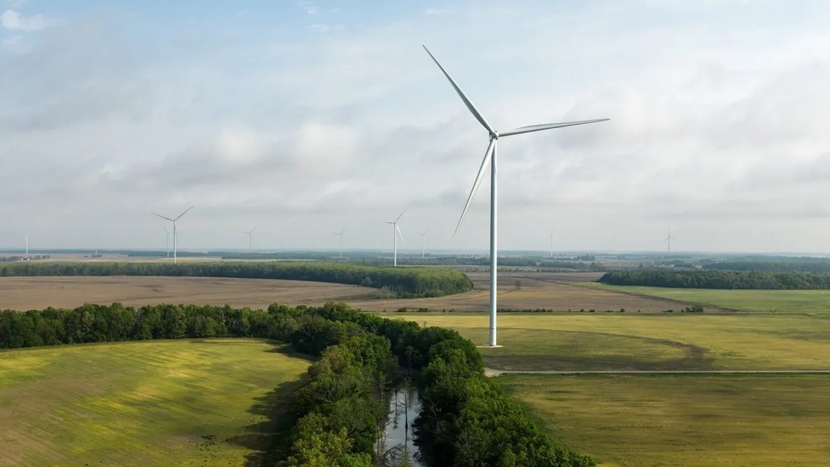 Mississippi first wind farm