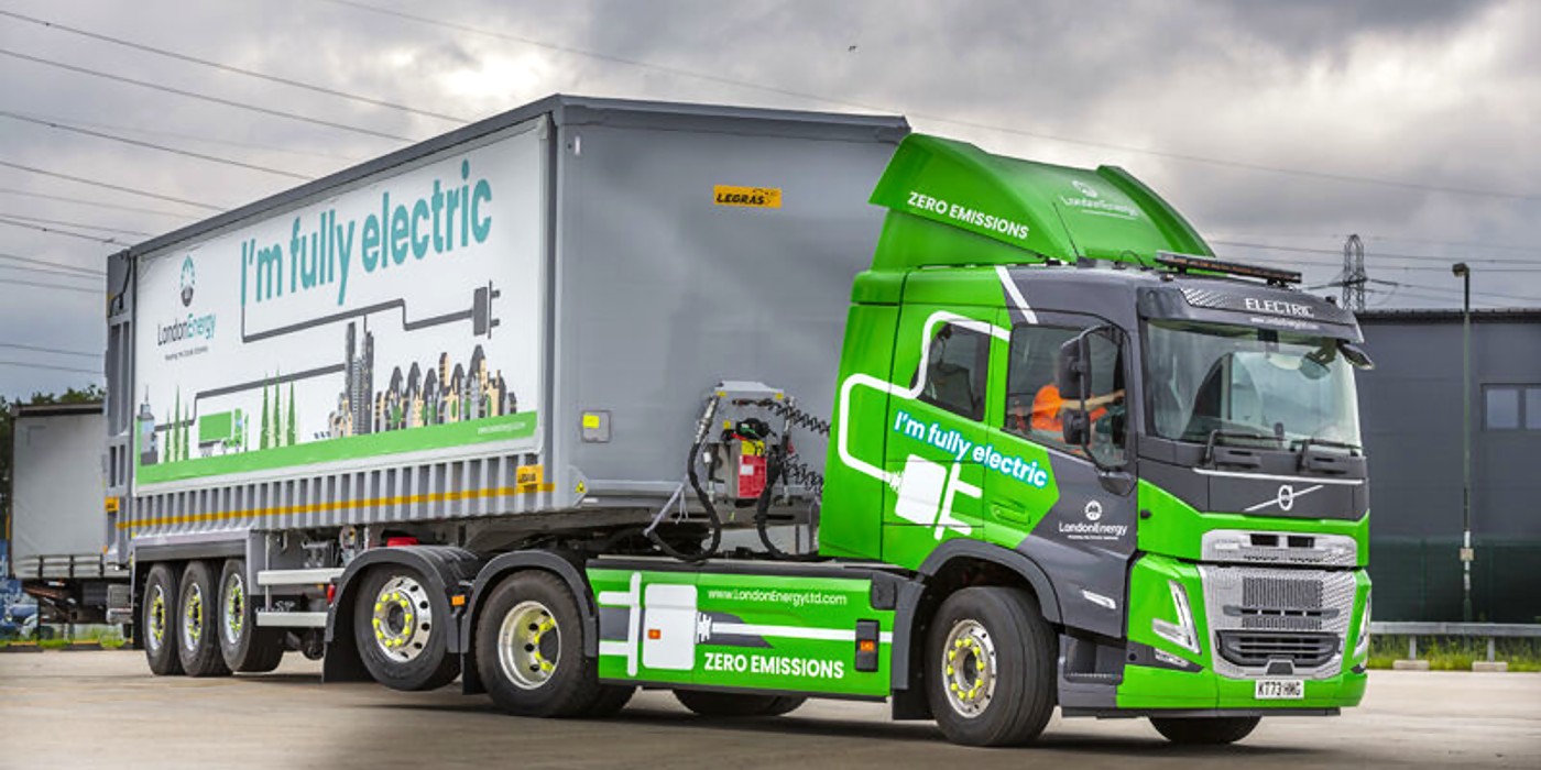 Waste and resource management expert LondonEnergy has taken delivery of a Volvo FM Electric 6x2 tractor unit to maximise the decarbonisation potential of its operations