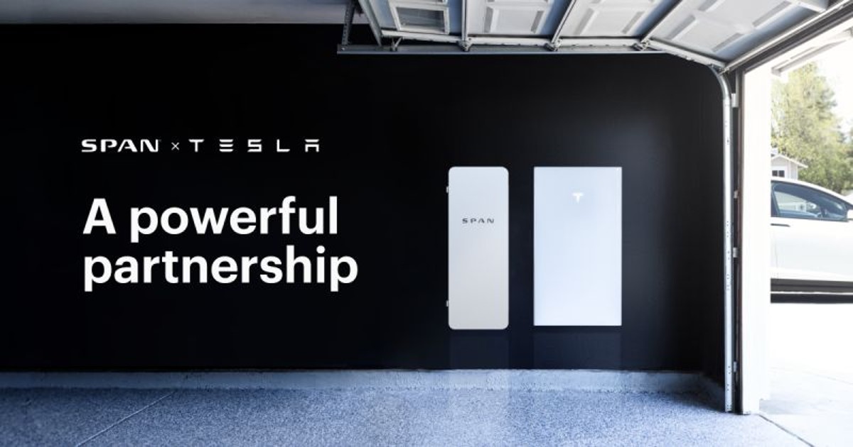 Tesla Energy x SPAN pair up to offer a home battery storage bundle |  Electrek