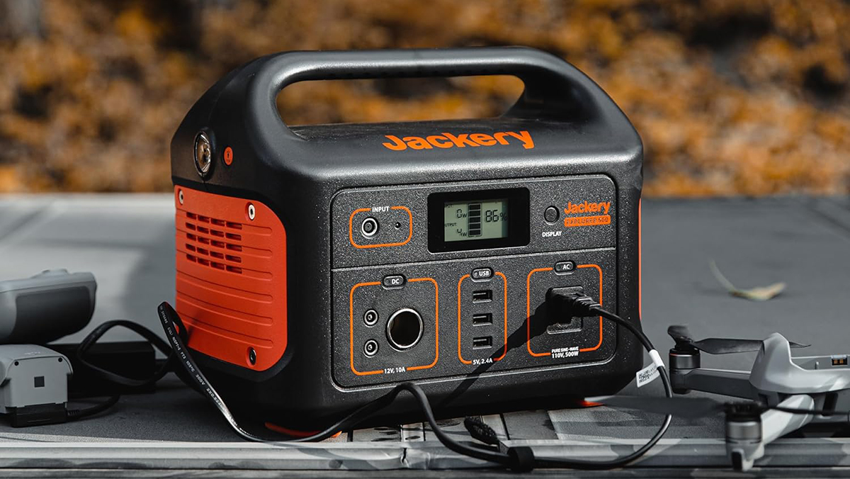 Jackery explorer 500 portable power station within post for ALLPOWERS Prime Day sale 