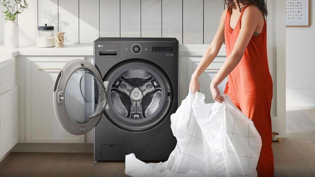 LG washer/dryer for easier laundry