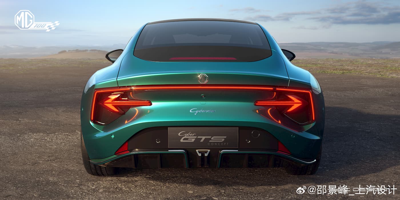 Meet the new MG Cyber GTS, a Porsche 911-like EV sports car