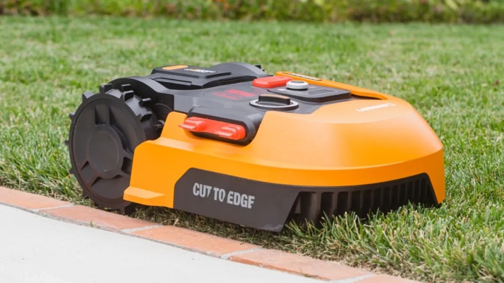 Worx Landroid robotic lawn mower within post for Juiced 4th of July e-bike sale