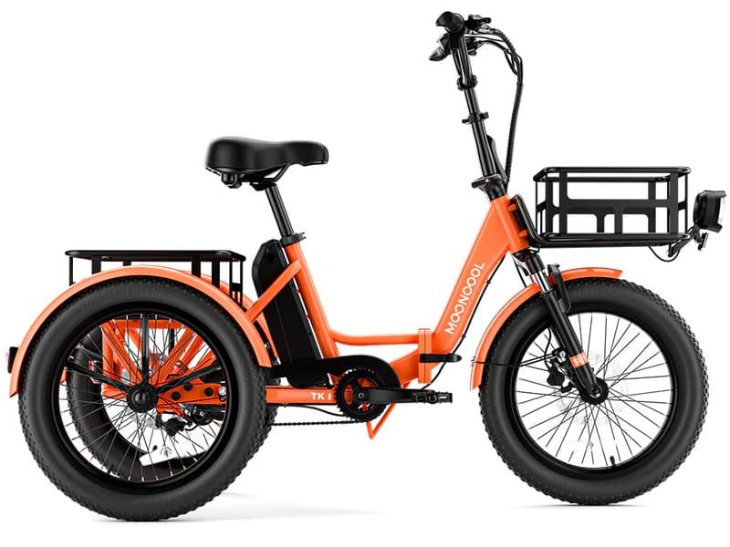 Mooncool's new fat tire electric trike hopes to shake things up | Electrek