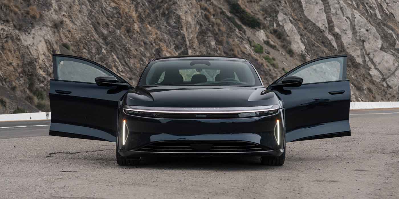 US Armor Group unveils armored Lucid Air Sapphire with pepper spray and electric-shock door handles