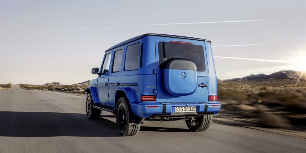 Mercedes electric G-Class costs