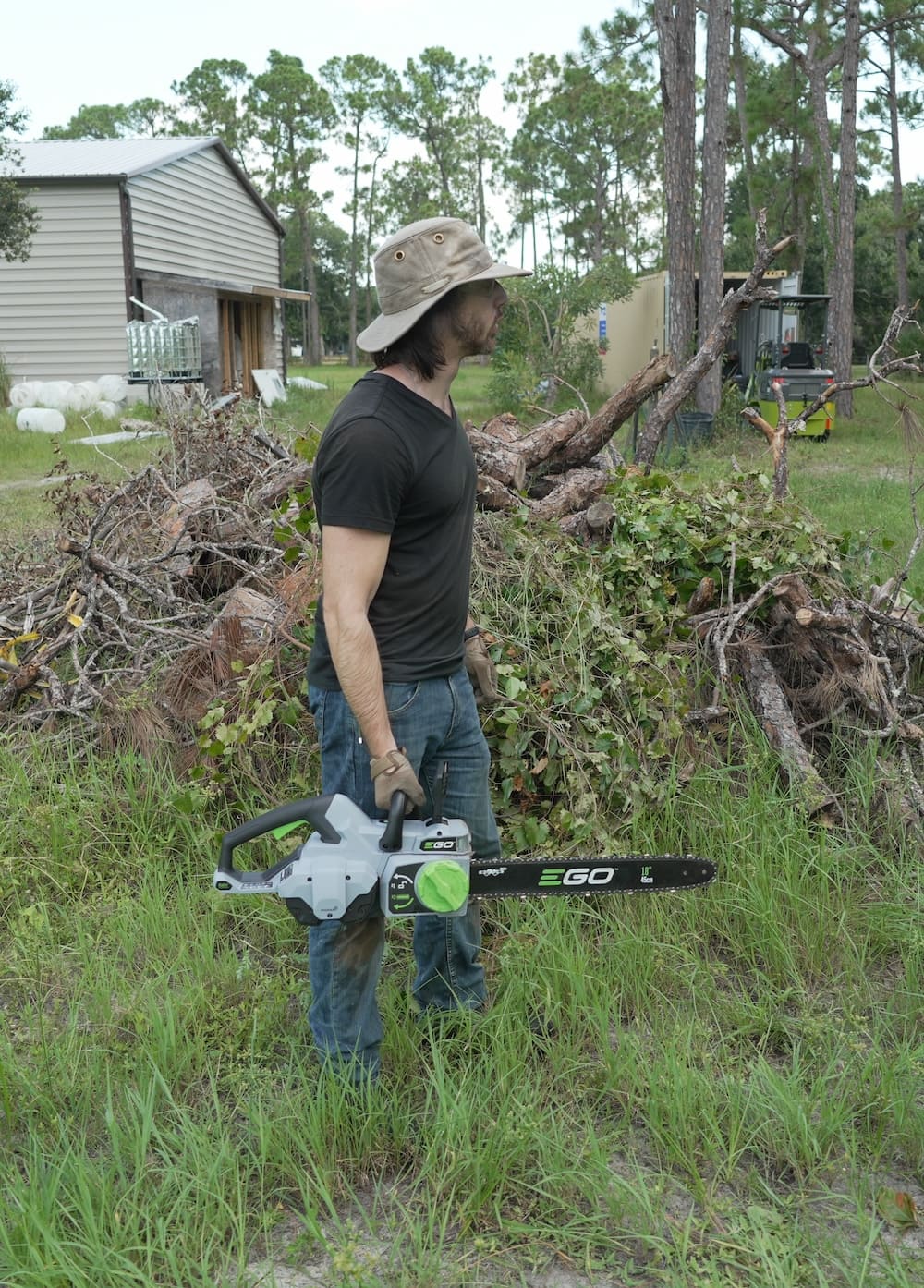 Ego Power+ 18-inch electric chainsaw review: Does it cut it?