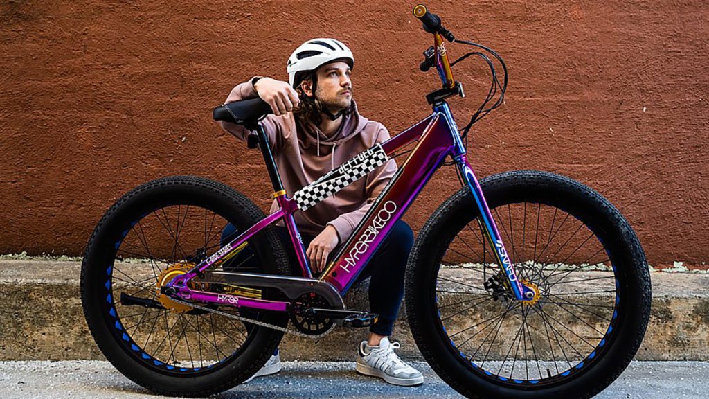 Hyper Jet Fuel Step-Over BMX e-bike