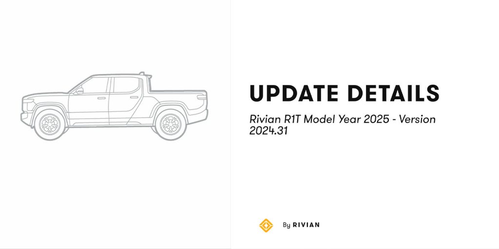 Rivian software update