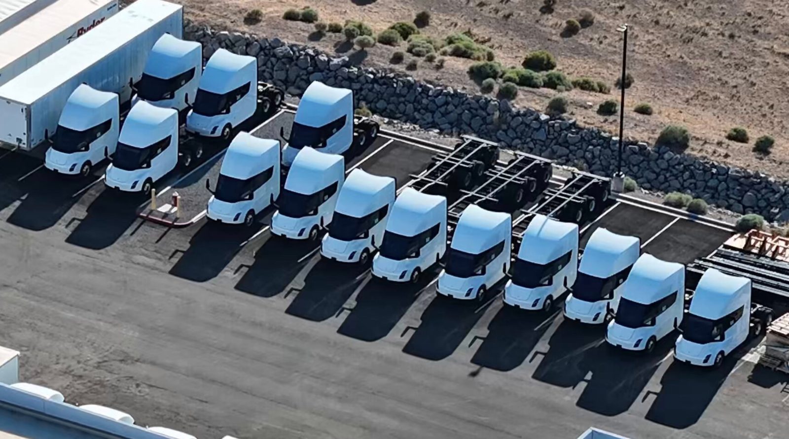 Tesla Semi fleet factory