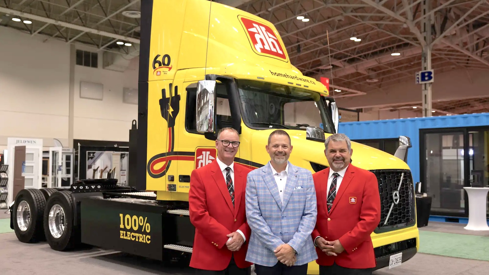 Home Hardware adds Volvo VNR Electric semi trucks to its fleet