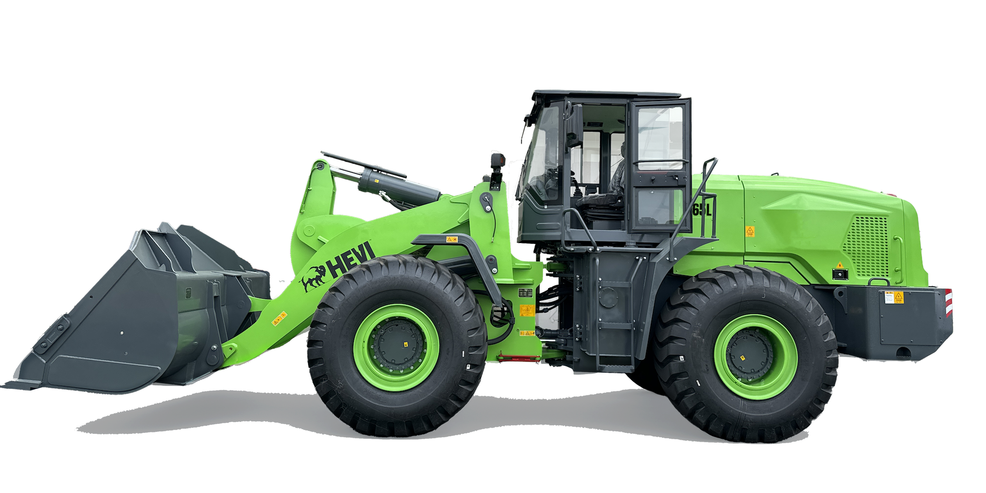 North America's largest electric wheel loader: HEVI H65L arrives