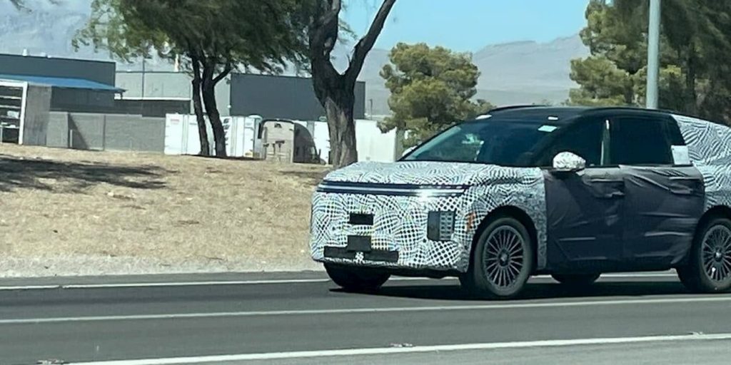 Hyundai IONIQ 9 camo front - Auto Recent