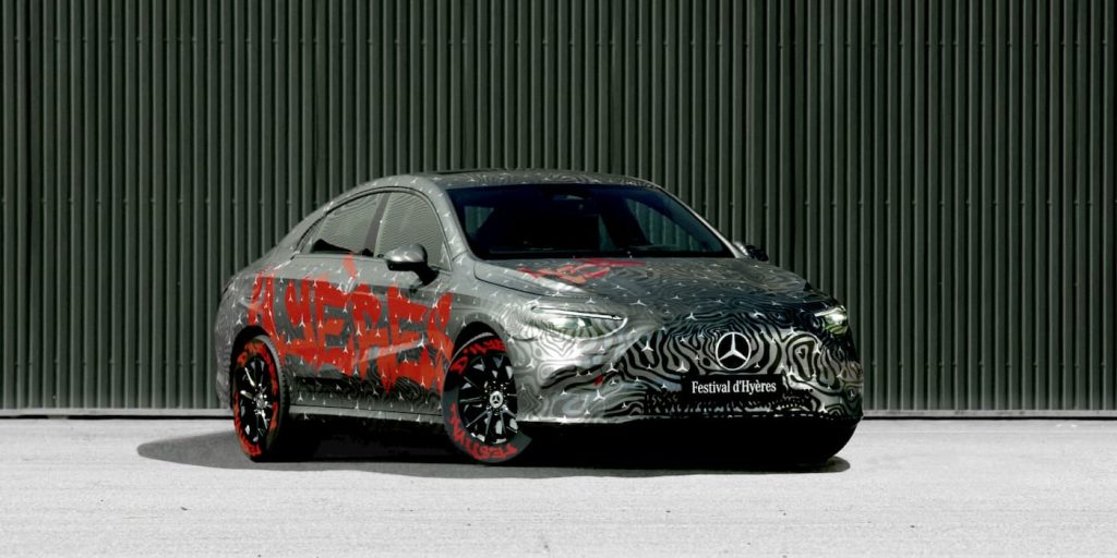 Mercedes’ new entry-level CLA EV teased with a sleek design ahead of its upcoming debut