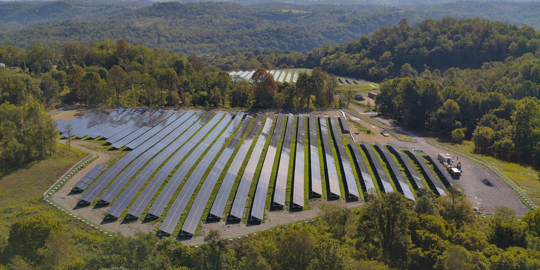 electrek.co - Michelle Lewis - A solar farm comes online on a coal ash landfill site in West Virginia