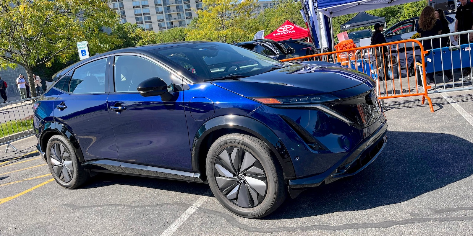 Nissan Ariya EV at Chicago Drives Electric 2024