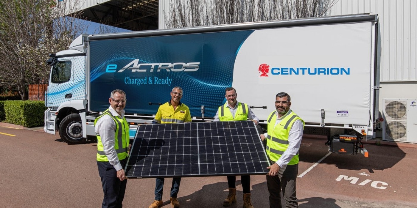 Centurion begins construction of off-grid electric infrastructure project to power its electric fleet