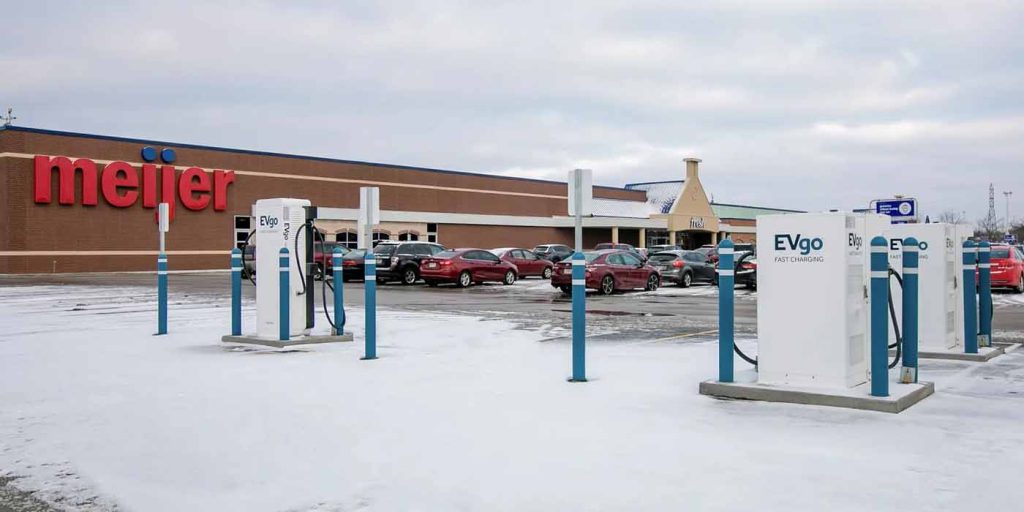 EV chargers Meijer