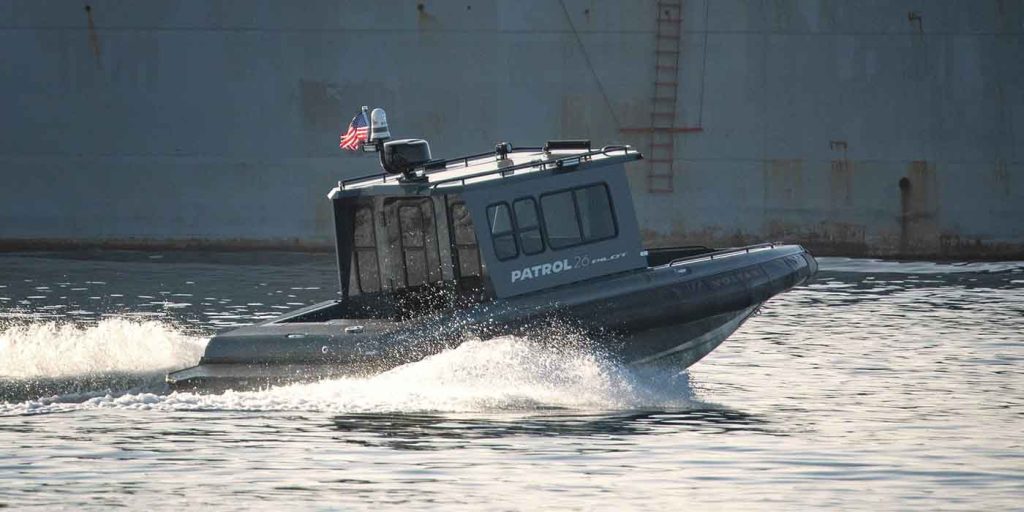 electric patrol boat