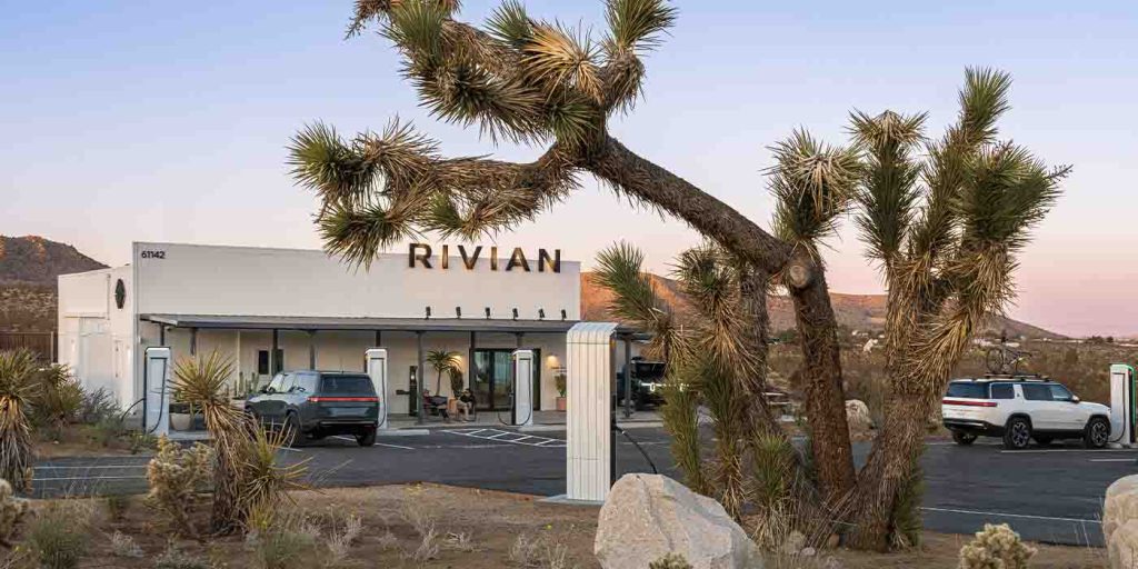 Rivian EV charging