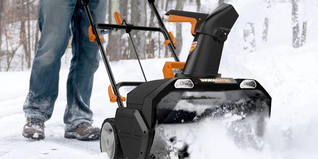 Worx snow blower