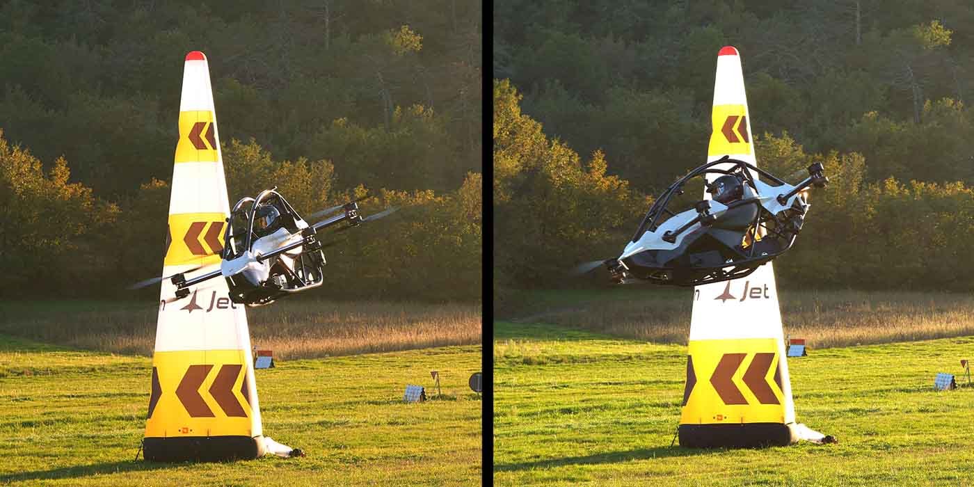 Jetson encourages world's first eVTOL races with a pilot onboard