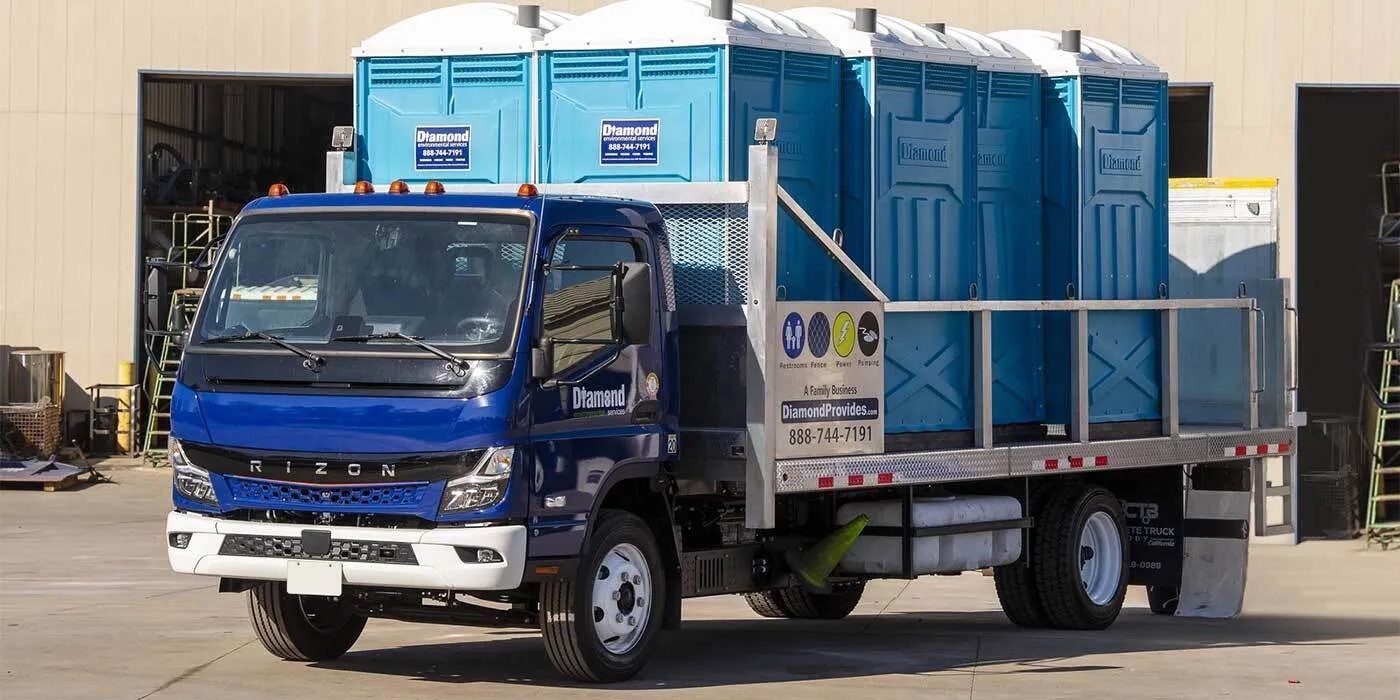 Diamond Environmental Services Showcases New RIZON Electric Trucks