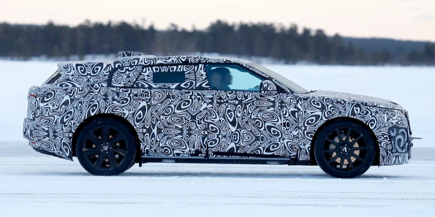 Range Rover’s next electric SUV looks more like a fastback…
