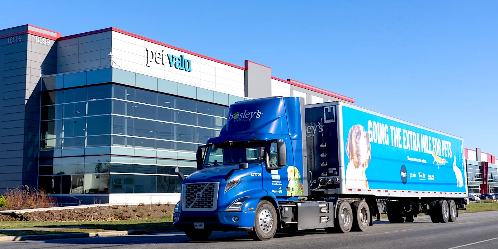 Pet Valu Ventures into Sustainable Transportation with First Two Volvo VNR Electric Trucks