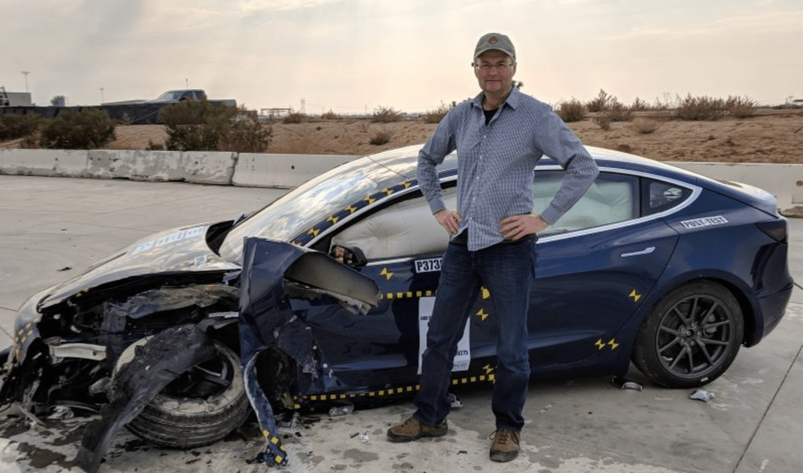 Petter Winberg Tesla crash safety architect