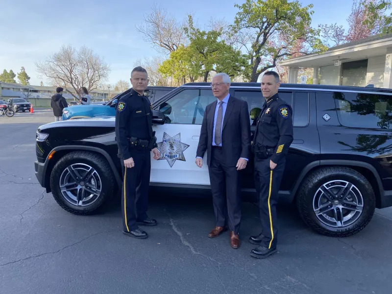 Rivian's-first-EV-police-cruiser