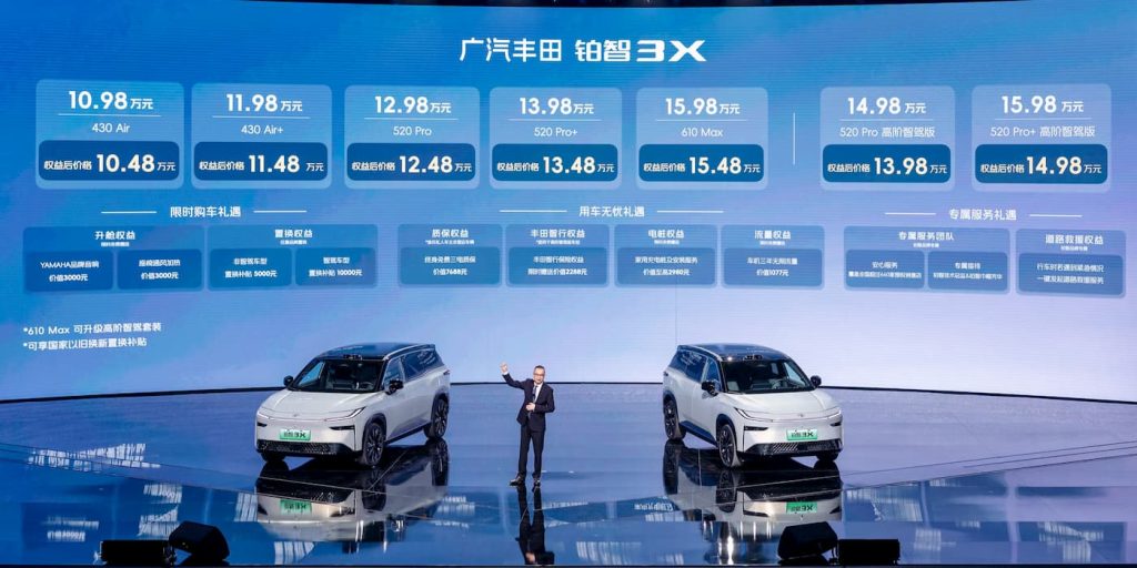 Toyota-cheapest-EV-China-bZ3X