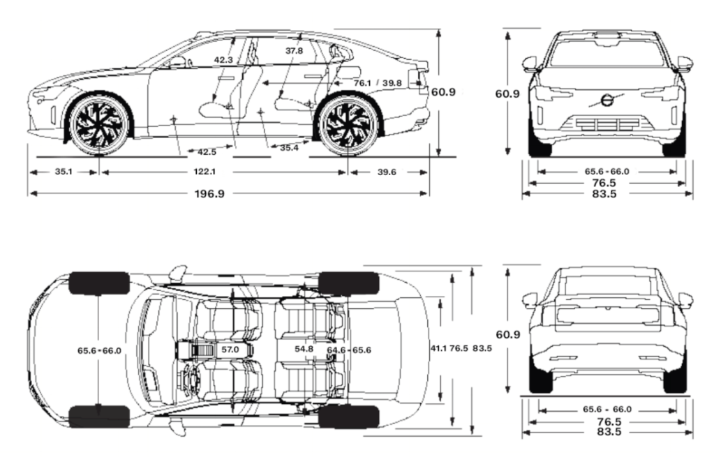 volvo ES90 specs