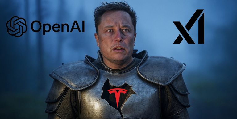Tesla OpenAi XAI Elon Musk crack in armor of lies