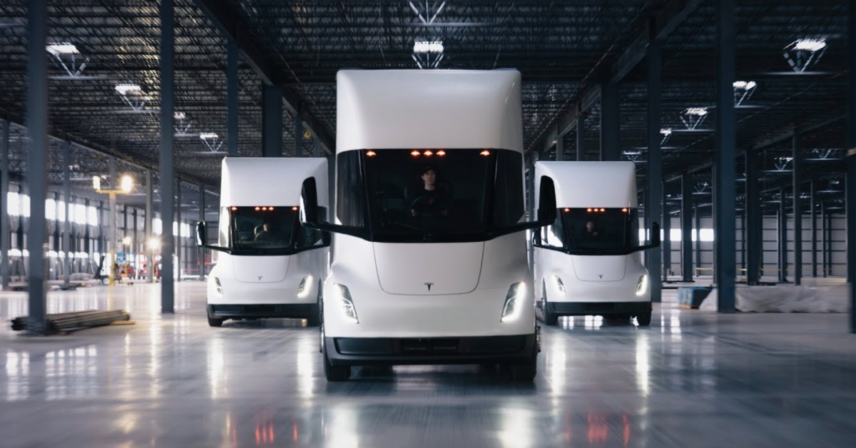 Einride to Deploy 500 Tesla Semis in Largest Electric Truck Order