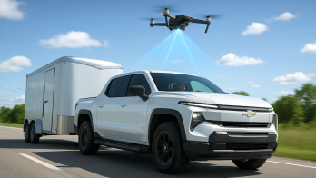 GM Files Patent For Drone-Assisted Vehicle Trailering