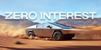 Tesla Cybertruck 0% interest