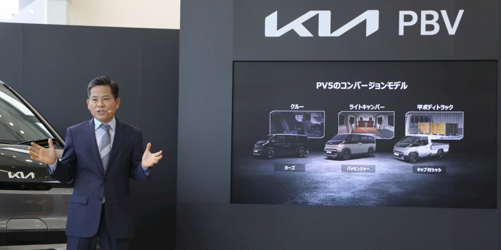Kia-PV5-EV-launch-Japan