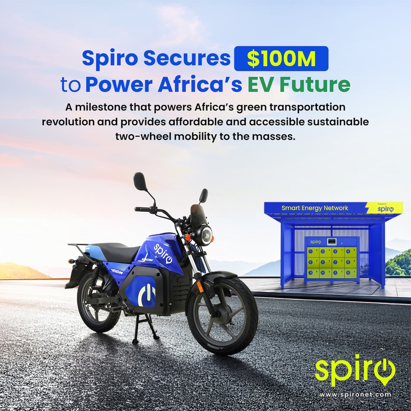 Spiro raises massive $100M to supercharge African battery swaps
