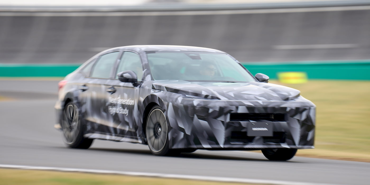 Honda is already testing a new electrified Civic: Here’s our first look