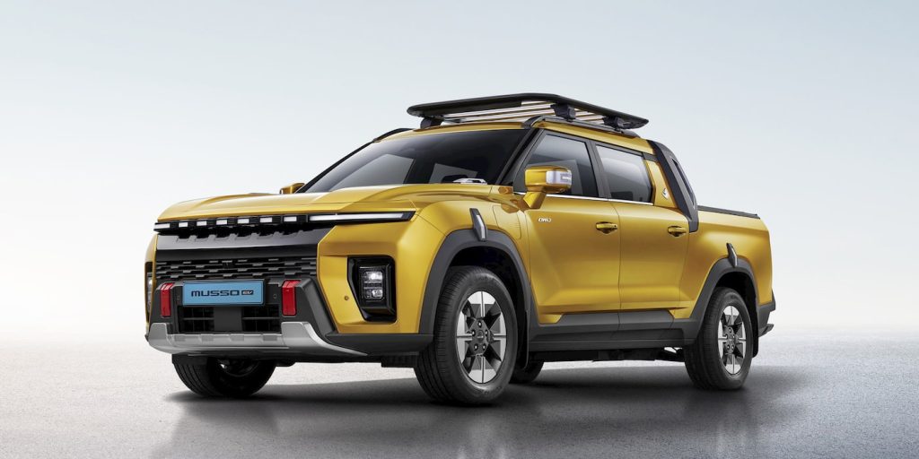 Musso-EV-electric-pickup
