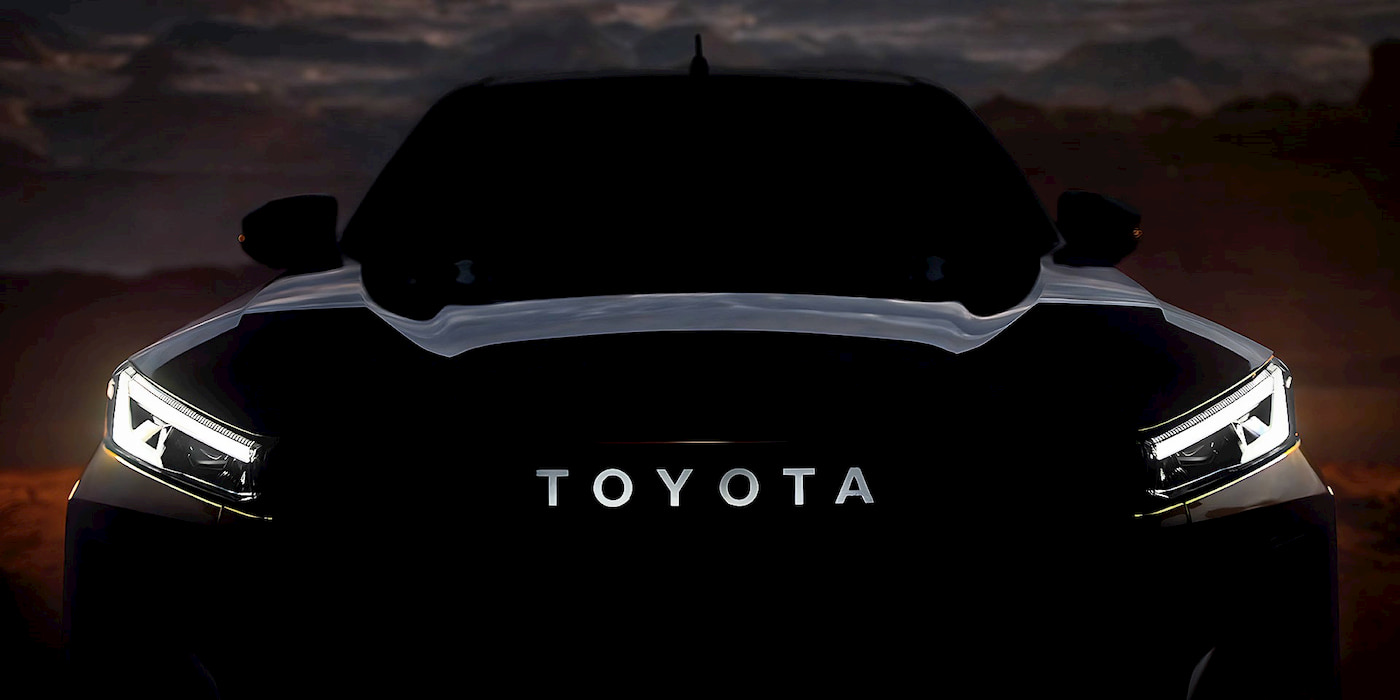 Toyota teases a new vehicle and it sure looks like an electric truck