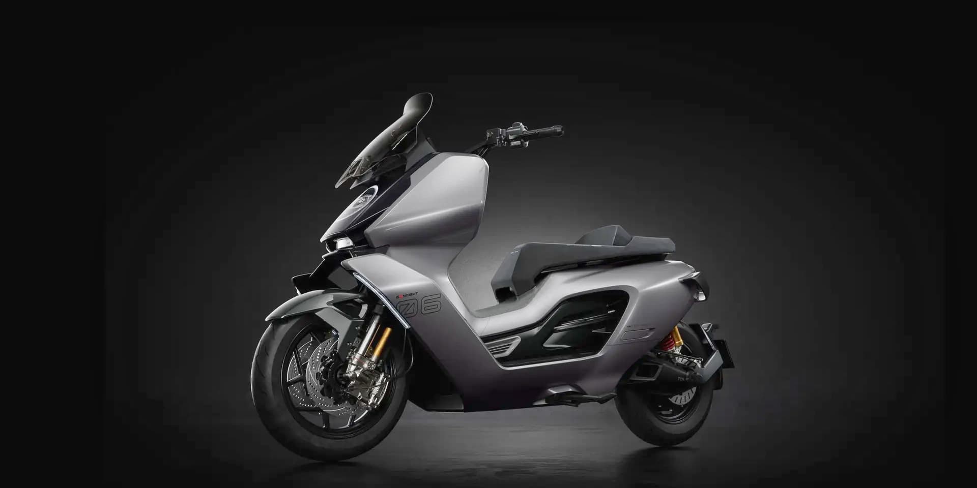 NIU shows off 95 MPH electric maxi-scooter as a high-tech beast