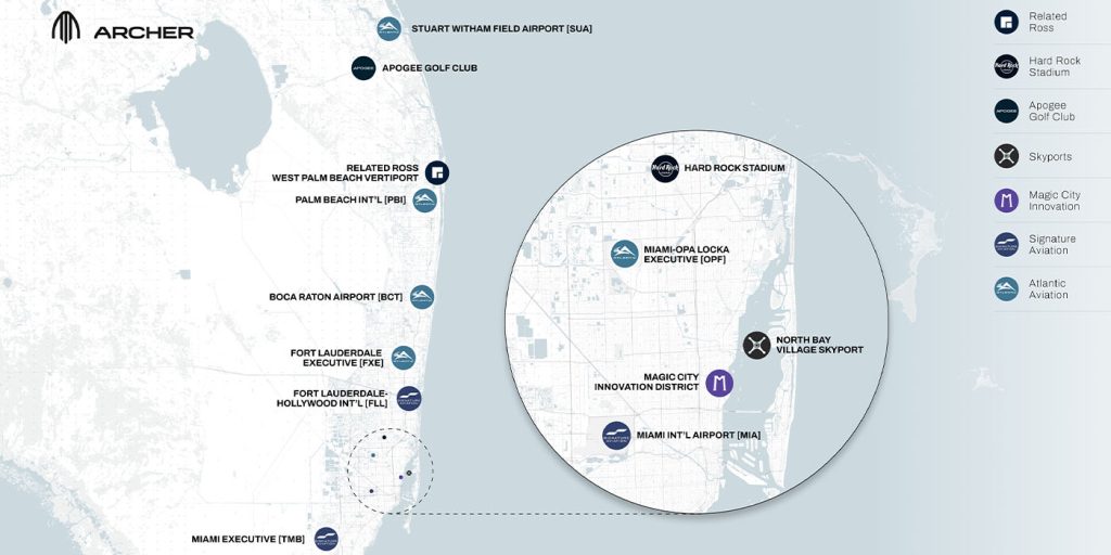 Air taxi Miami