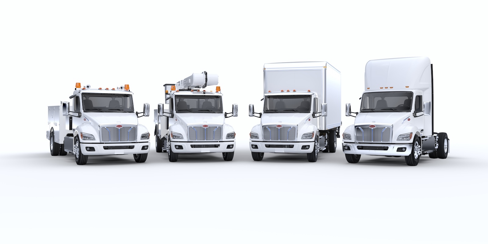 Peterbilt takes aim at medium-duty EV market with a full line of new trucks