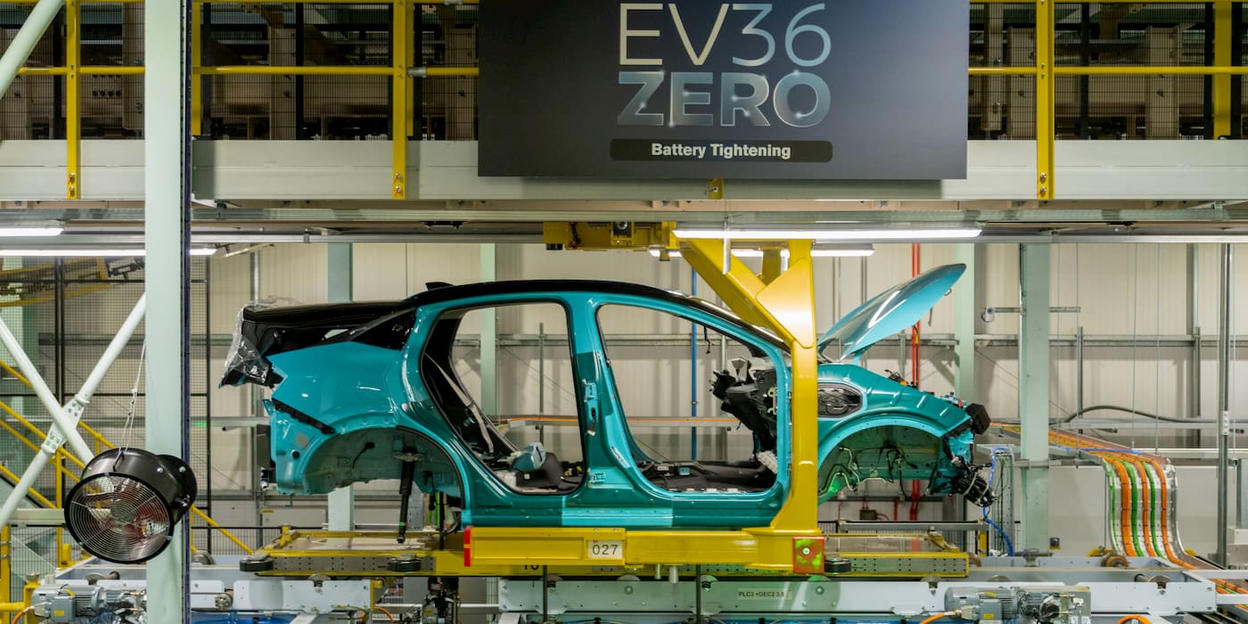photo of Nissan marks ‘momentous’ milestone as the new LEAF EV enters production in the UK image