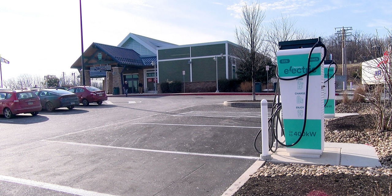 Pennsylvania Turnpike EV chargers