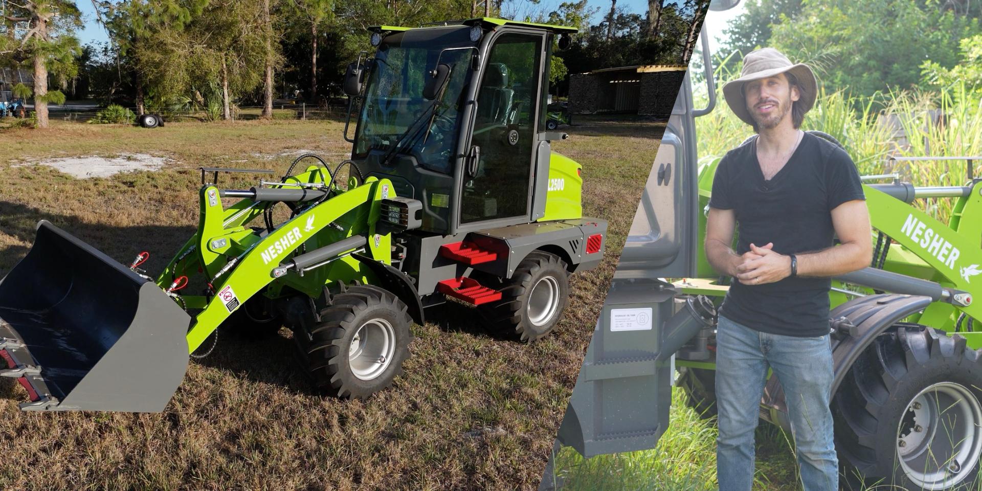 I got a 5-ton electric tractor from China. Here’s what showed up