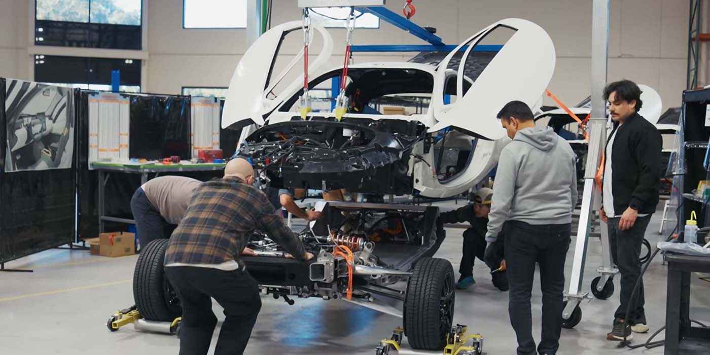 Aptera solar EV production